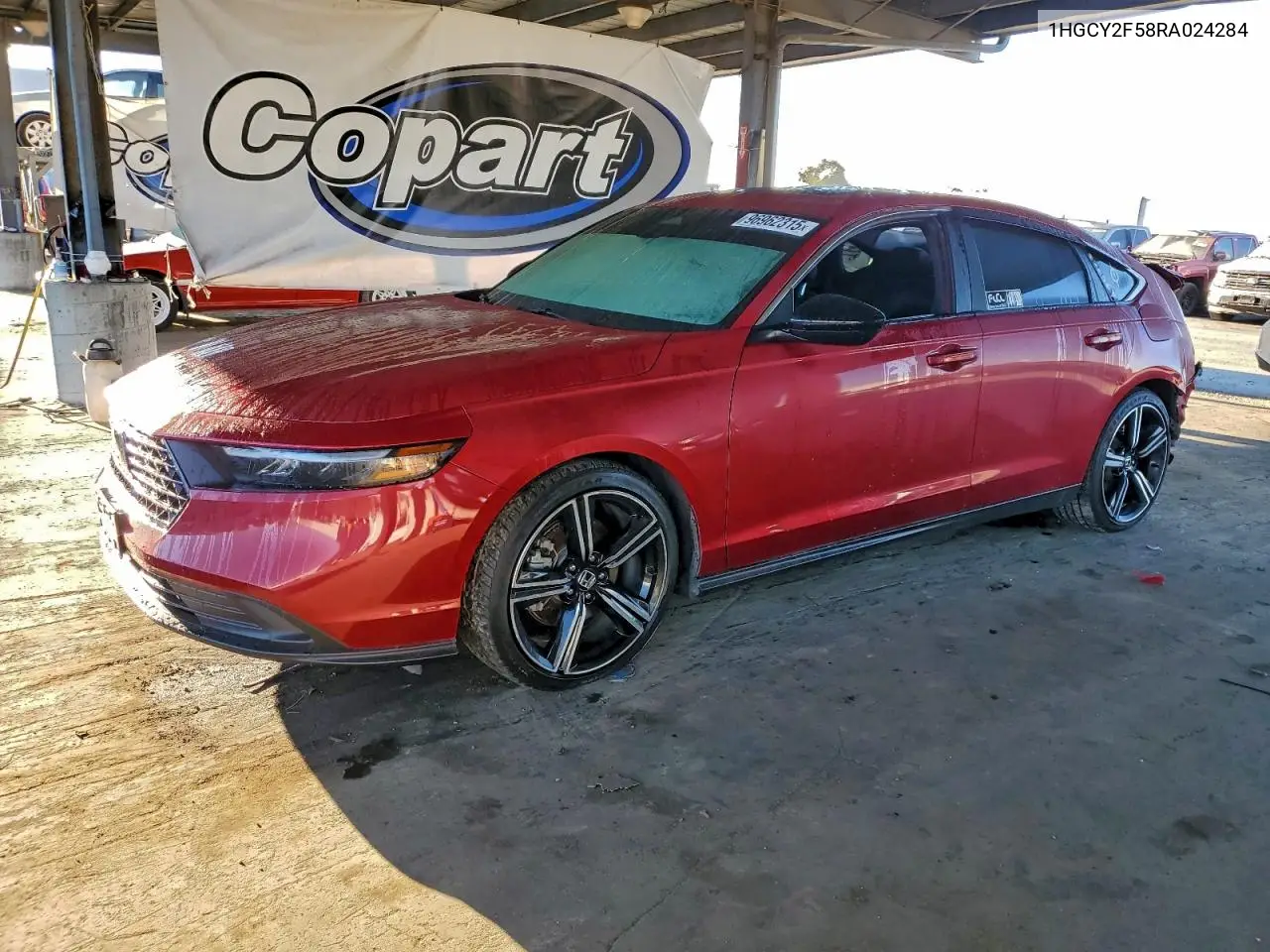 1HGCY2F58RA024284 2024 Honda Accord Hybrid Sport