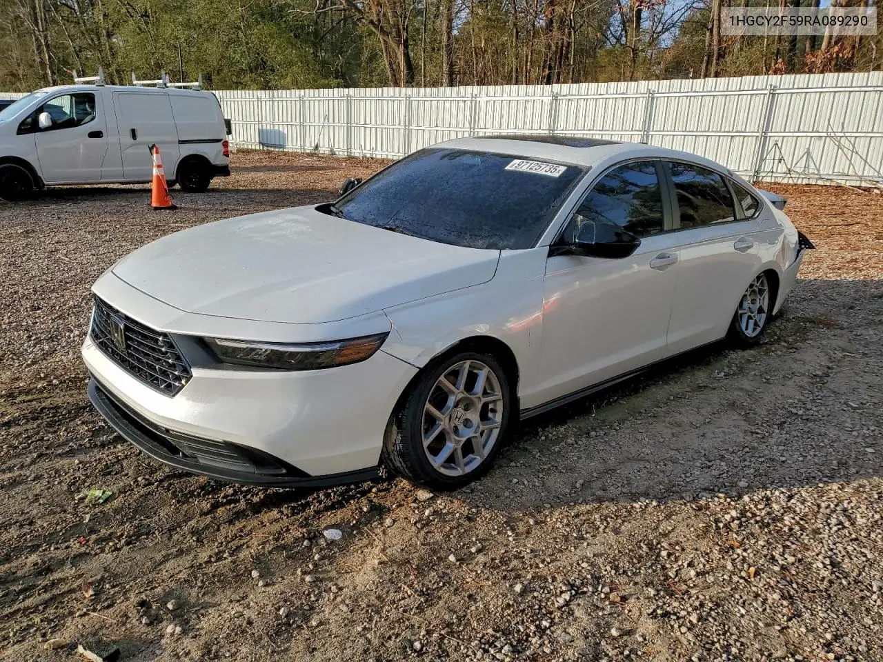 1HGCY2F59RA089290 2024 Honda Accord Hybrid Sport