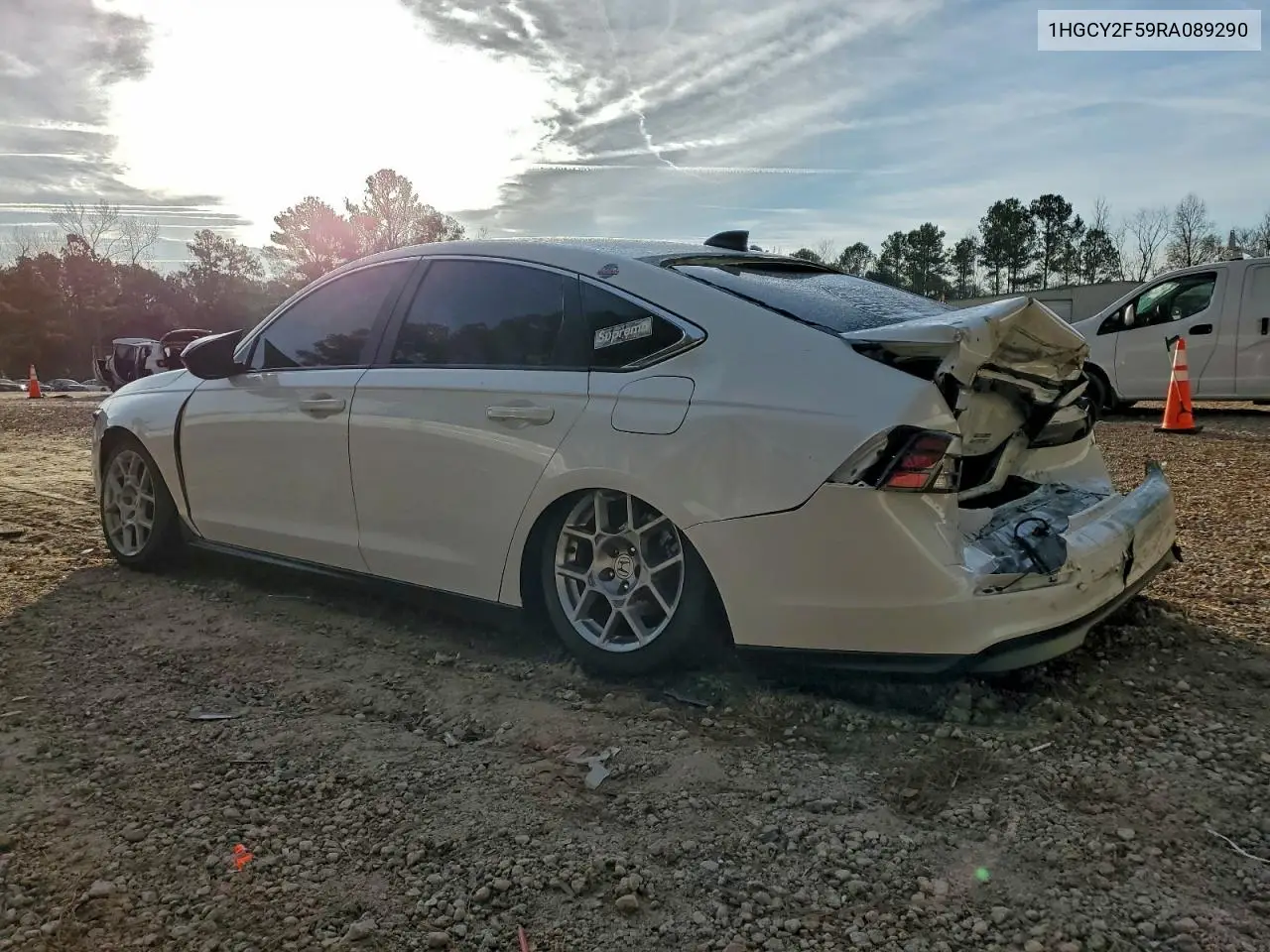 1HGCY2F59RA089290 2024 Honda Accord Hybrid Sport