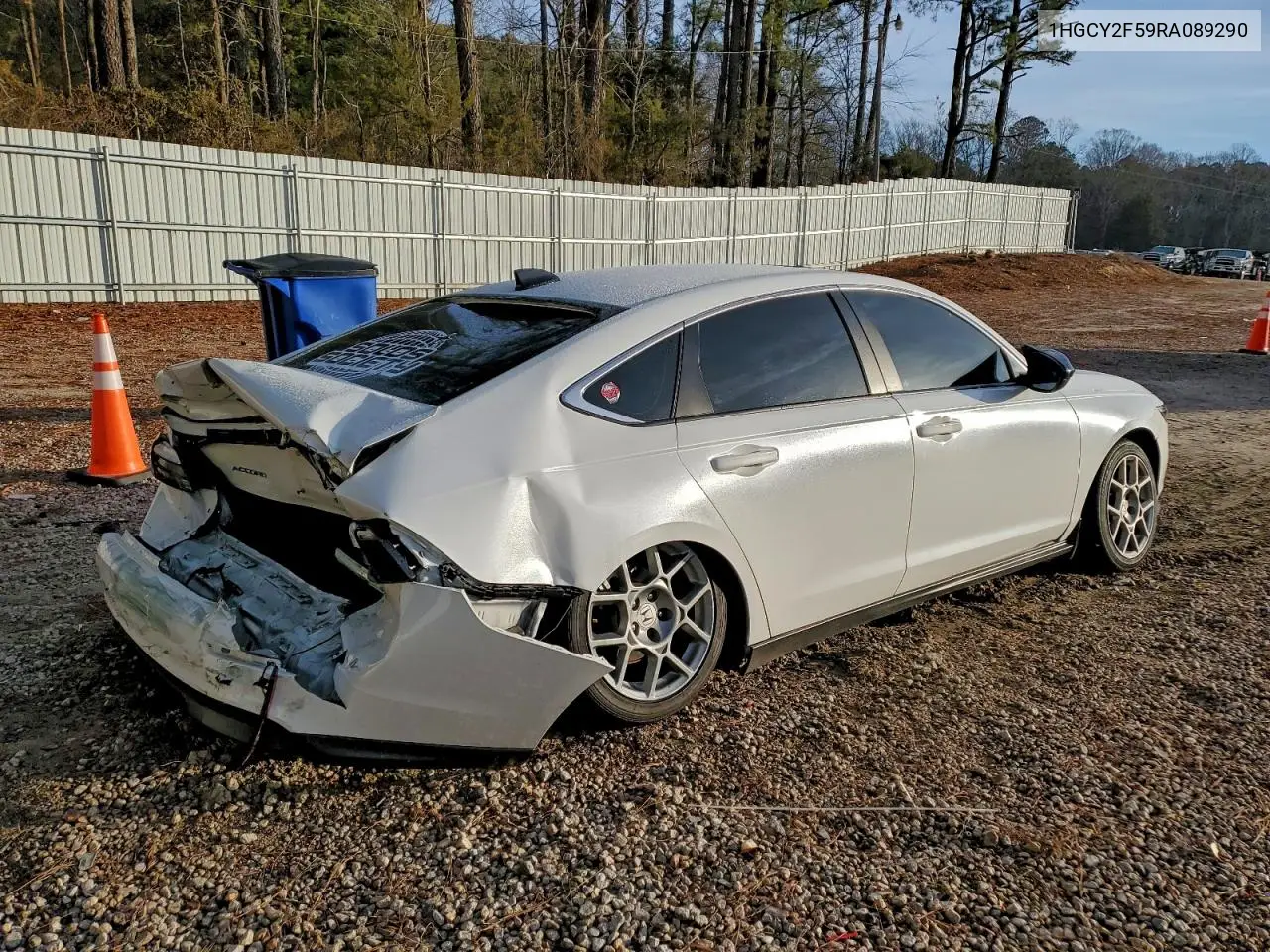 1HGCY2F59RA089290 2024 Honda Accord Hybrid Sport