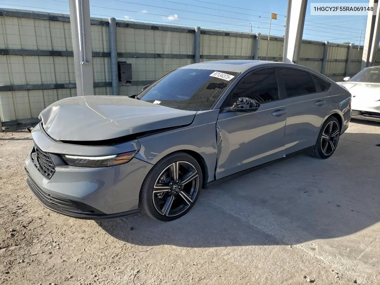 1HGCY2F55RA069148 2024 Honda Accord Hybrid Sport