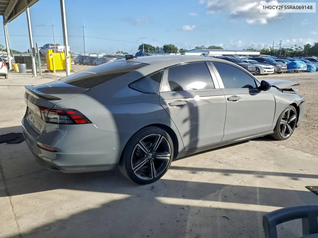 1HGCY2F55RA069148 2024 Honda Accord Hybrid Sport