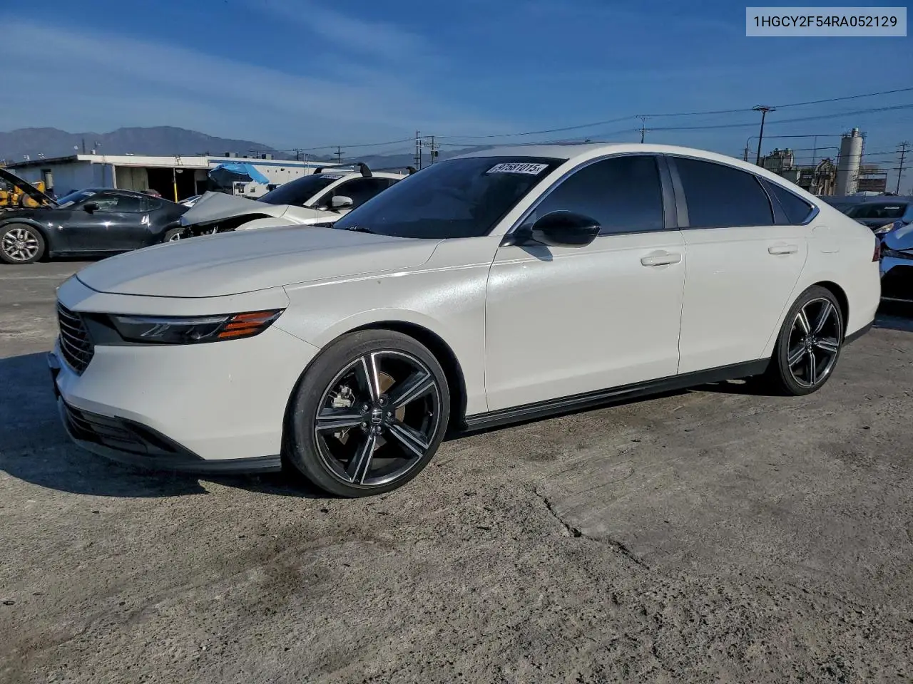 1HGCY2F54RA052129 2024 Honda Accord Hybrid Sport