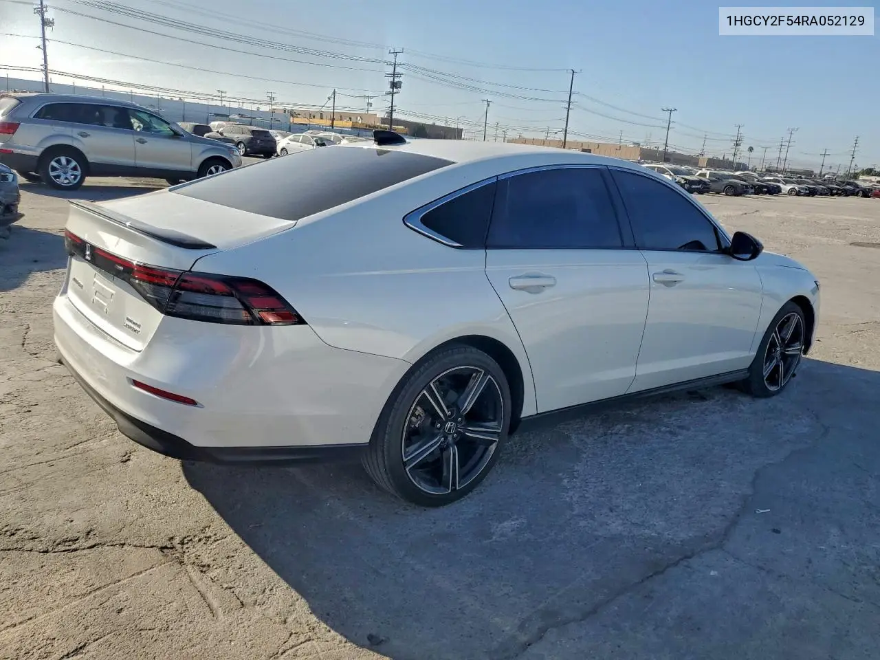 1HGCY2F54RA052129 2024 Honda Accord Hybrid Sport