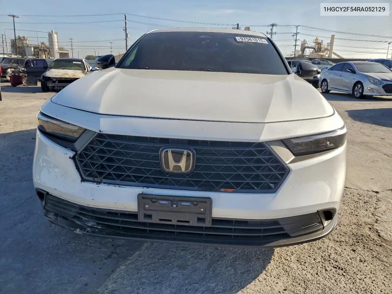1HGCY2F54RA052129 2024 Honda Accord Hybrid Sport