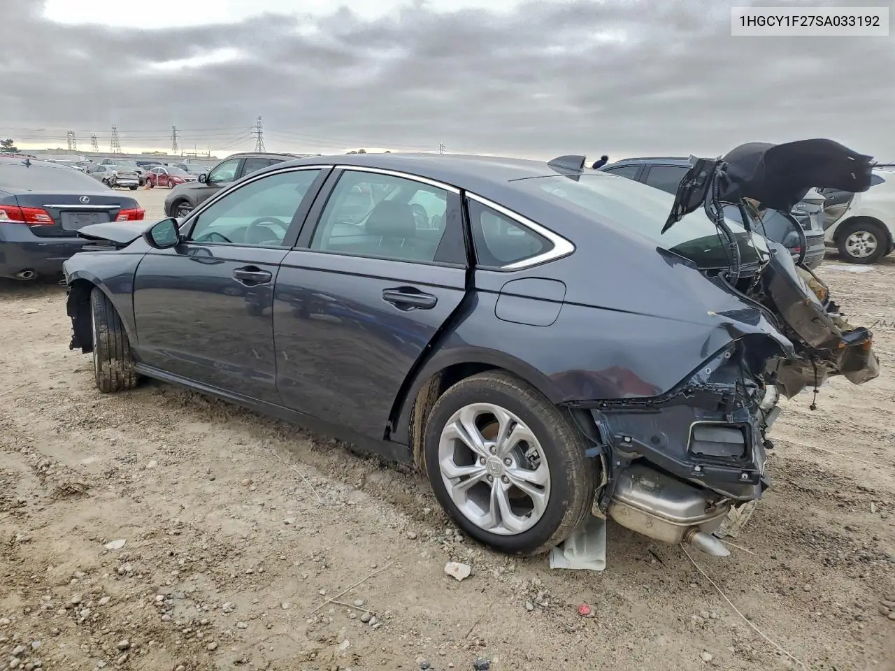 1HGCY1F27SA033192 2025 Honda Accord Lx