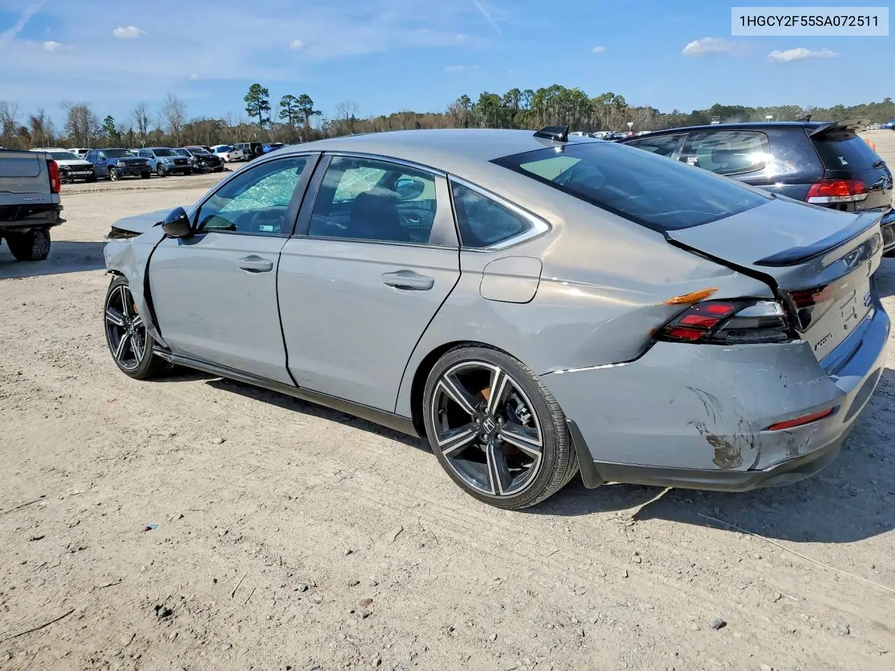 1HGCY2F55SA072511 2025 Honda Accord Hybrid Sport