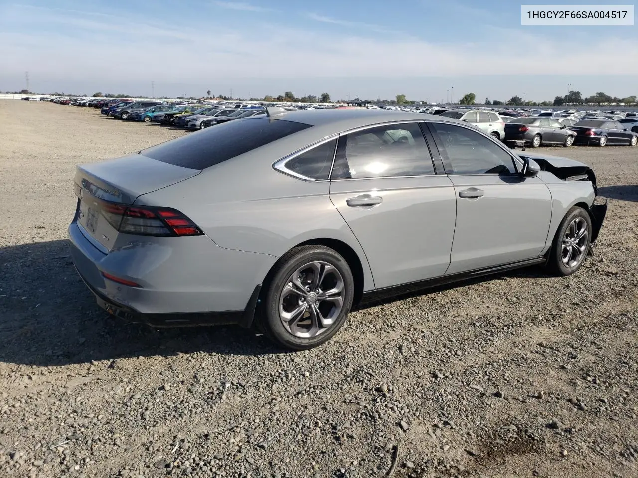 1HGCY2F66SA004517 2025 Honda Accord Hybrid Exl