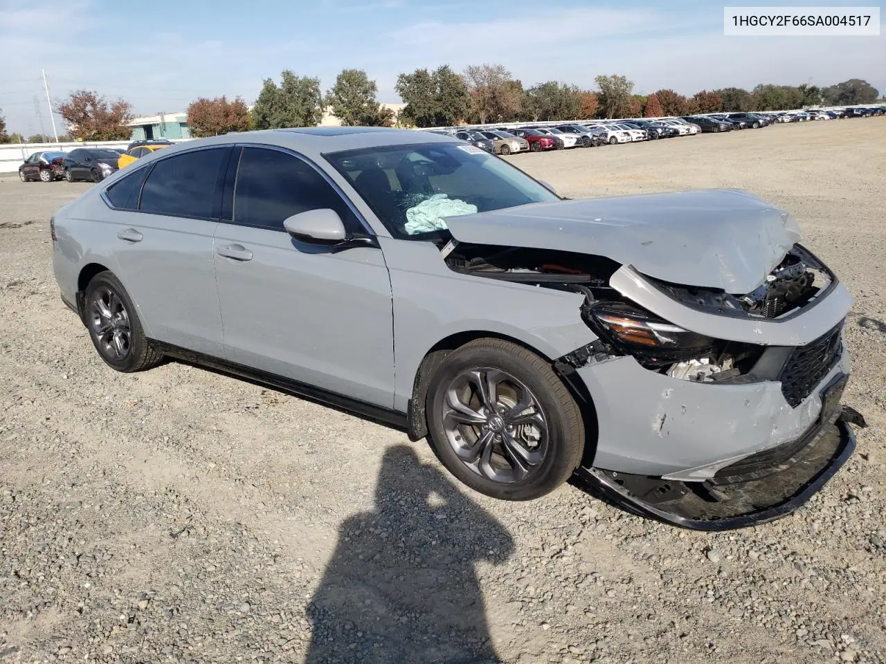 1HGCY2F66SA004517 2025 Honda Accord Hybrid Exl