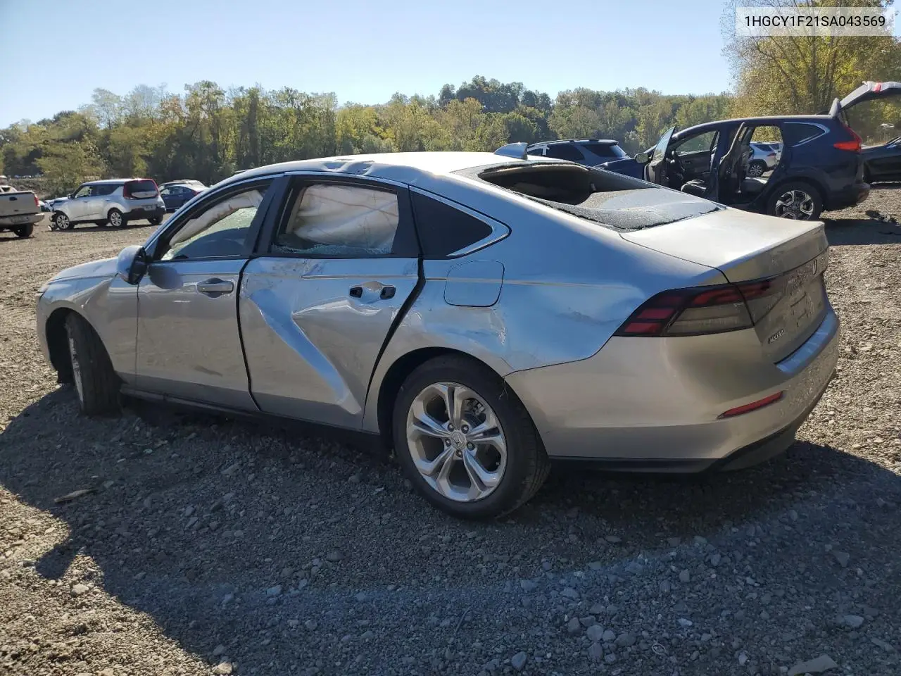 1HGCY1F21SA043569 2025 Honda Accord Lx