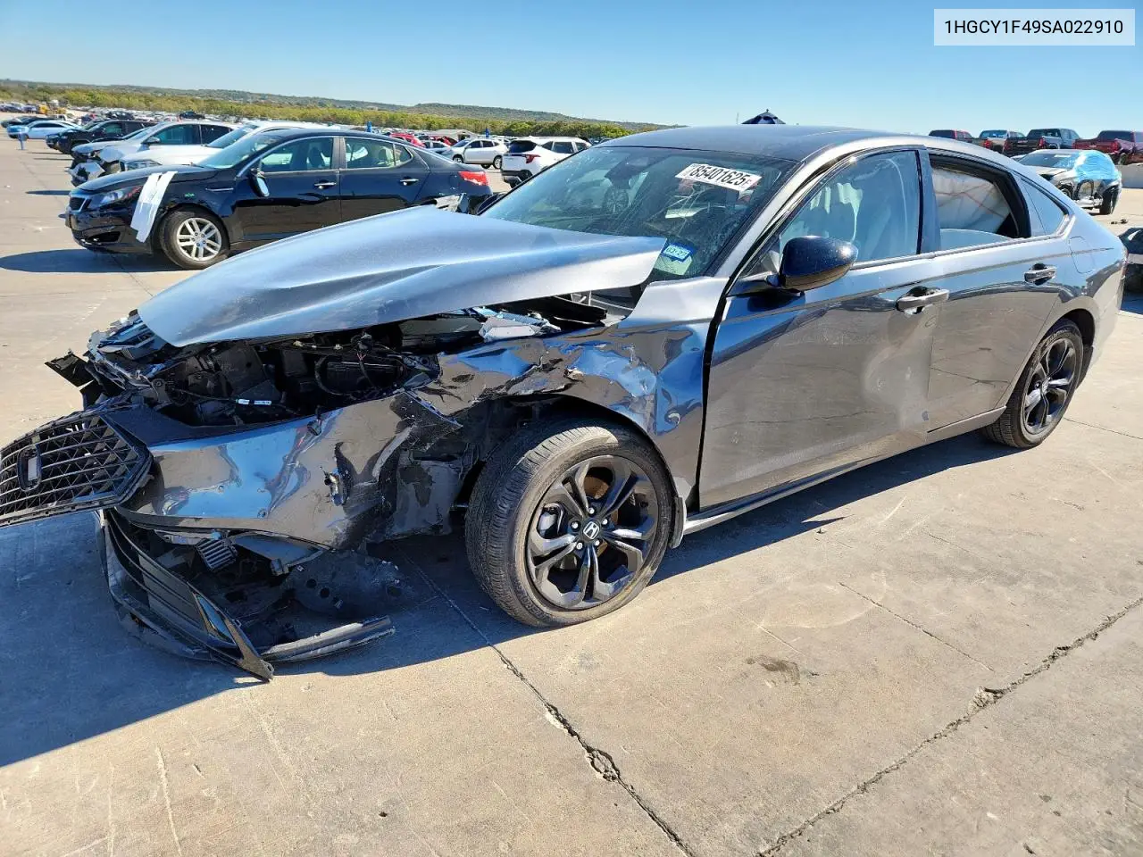 1HGCY1F49SA022910 2025 Honda Accord Se