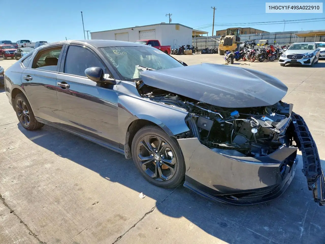 1HGCY1F49SA022910 2025 Honda Accord Se