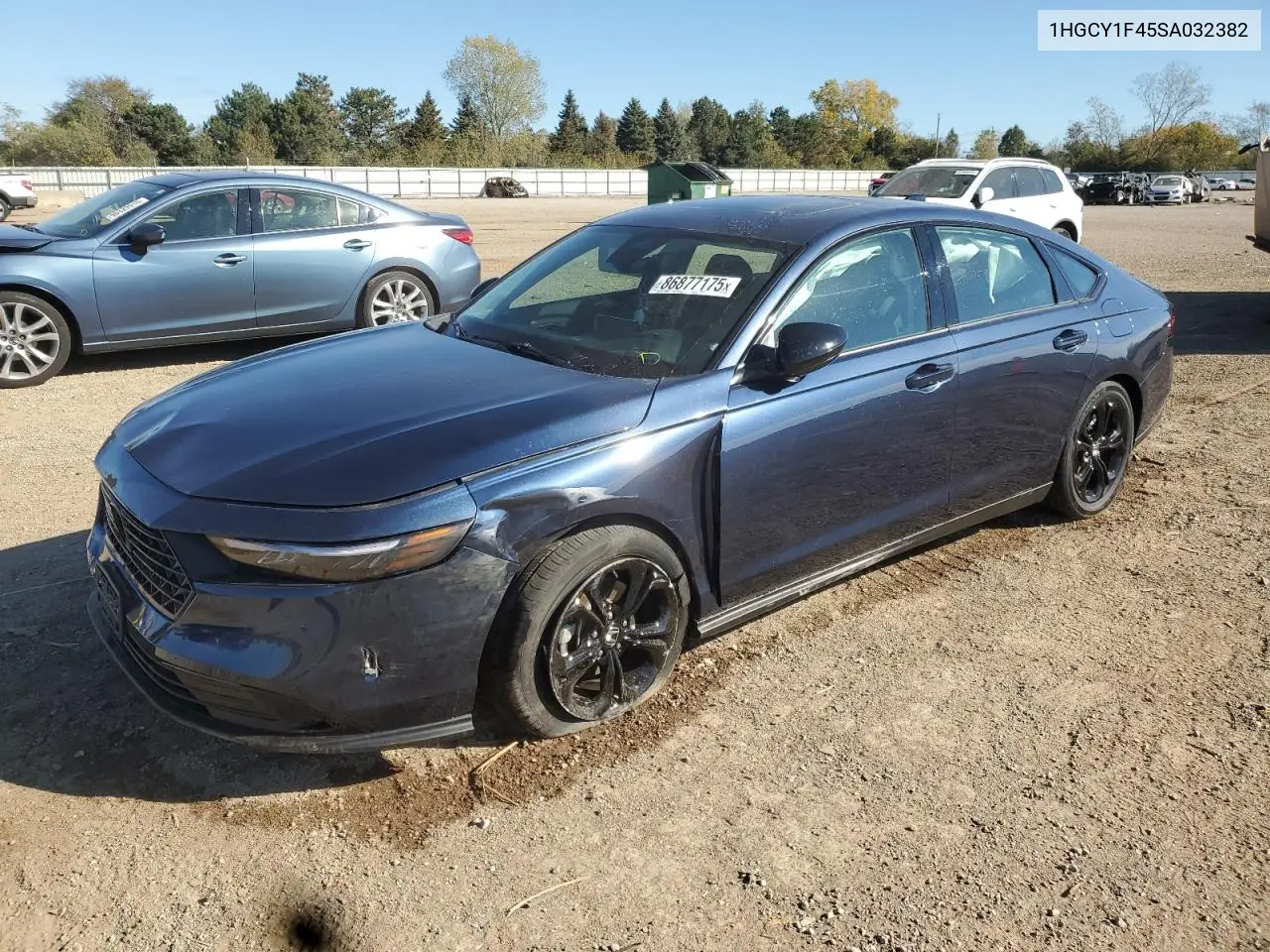 1HGCY1F45SA032382 2025 Honda Accord Se