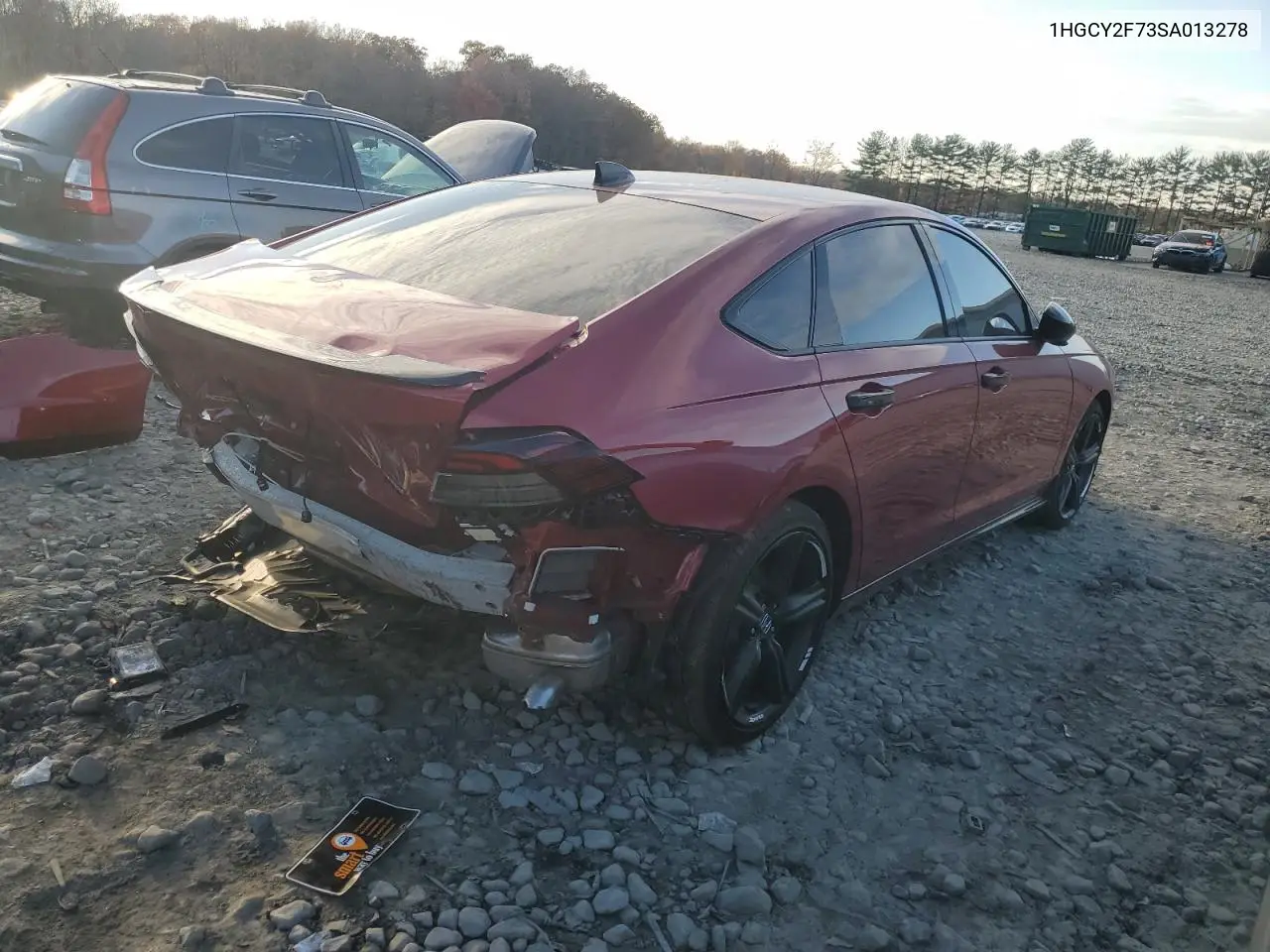 1HGCY2F73SA013278 2025 Honda Accord Hybrid Sport-L