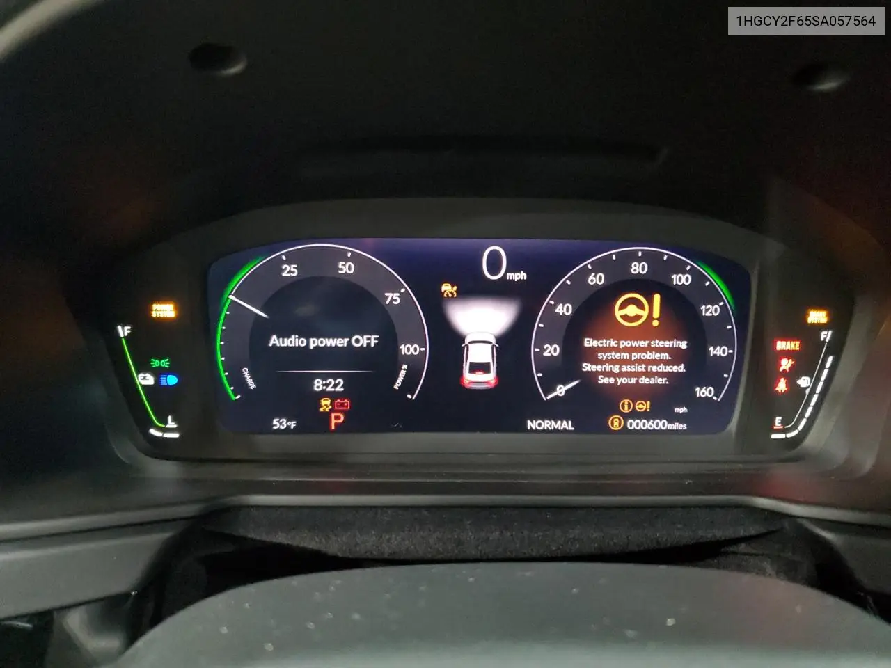1HGCY2F65SA057564 2025 Honda Accord Hybrid Exl