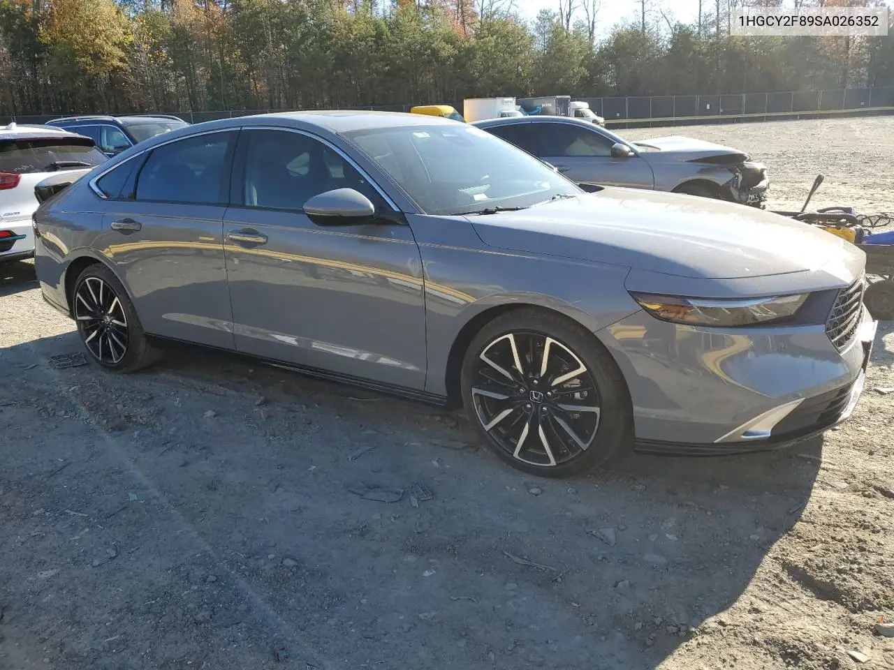 1HGCY2F89SA026352 2025 Honda Accord Touring Hybrid