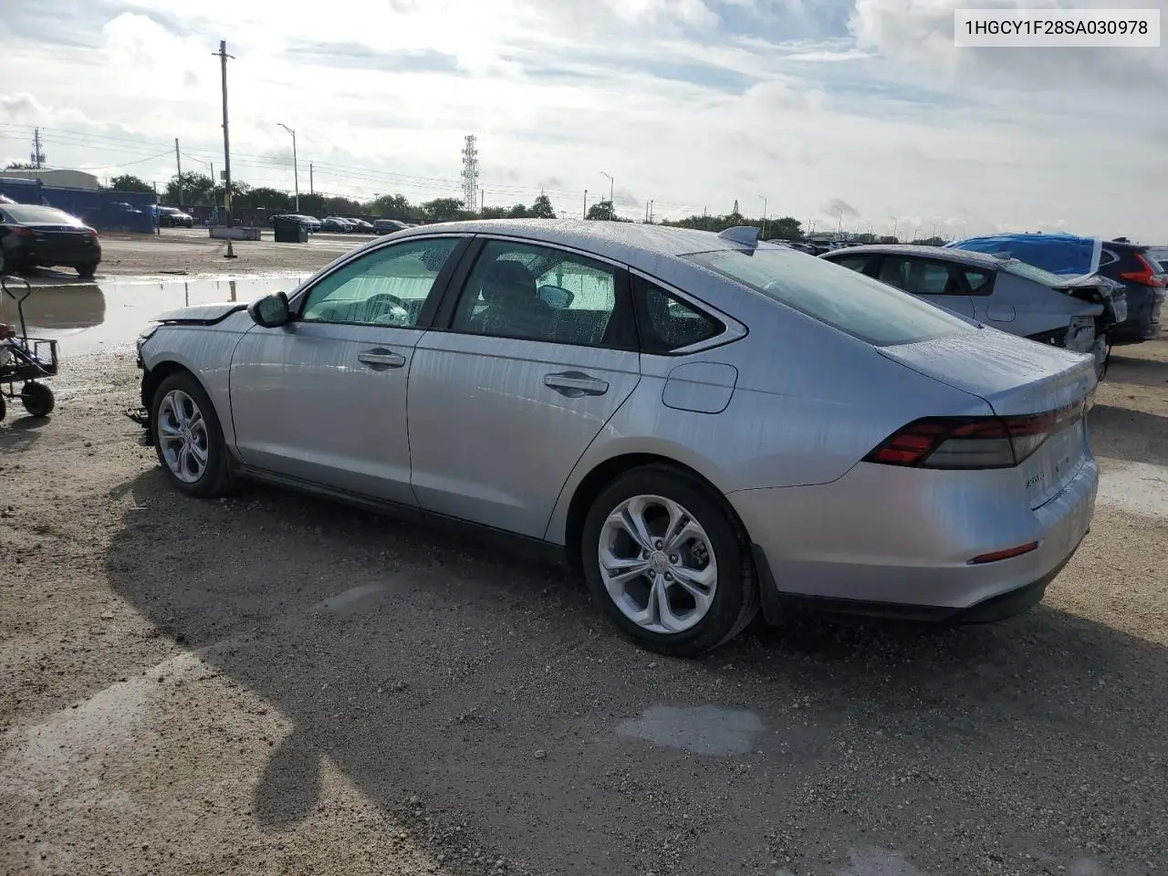 1HGCY1F28SA030978 2025 Honda Accord Lx