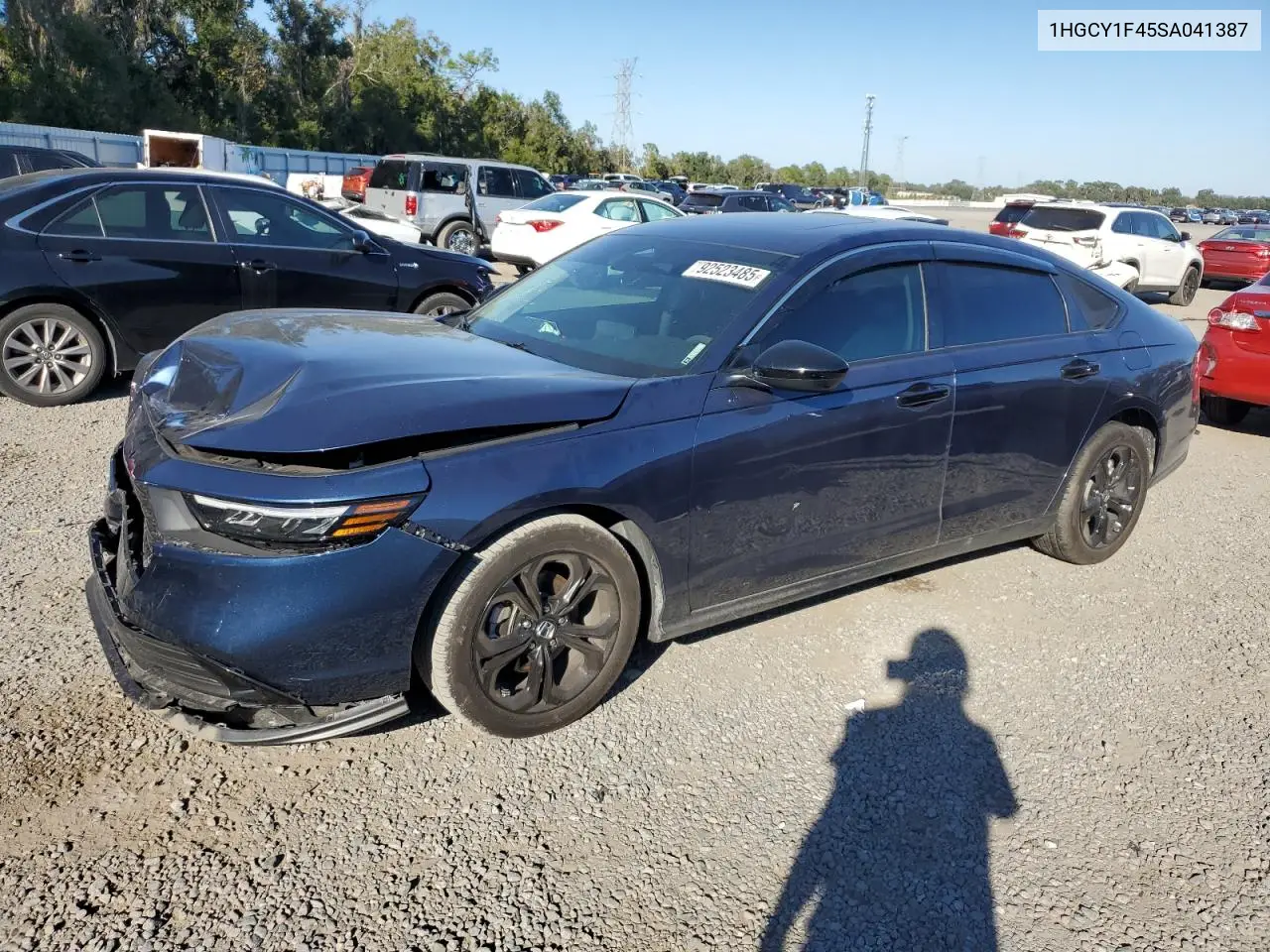 1HGCY1F45SA041387 2025 Honda Accord Se