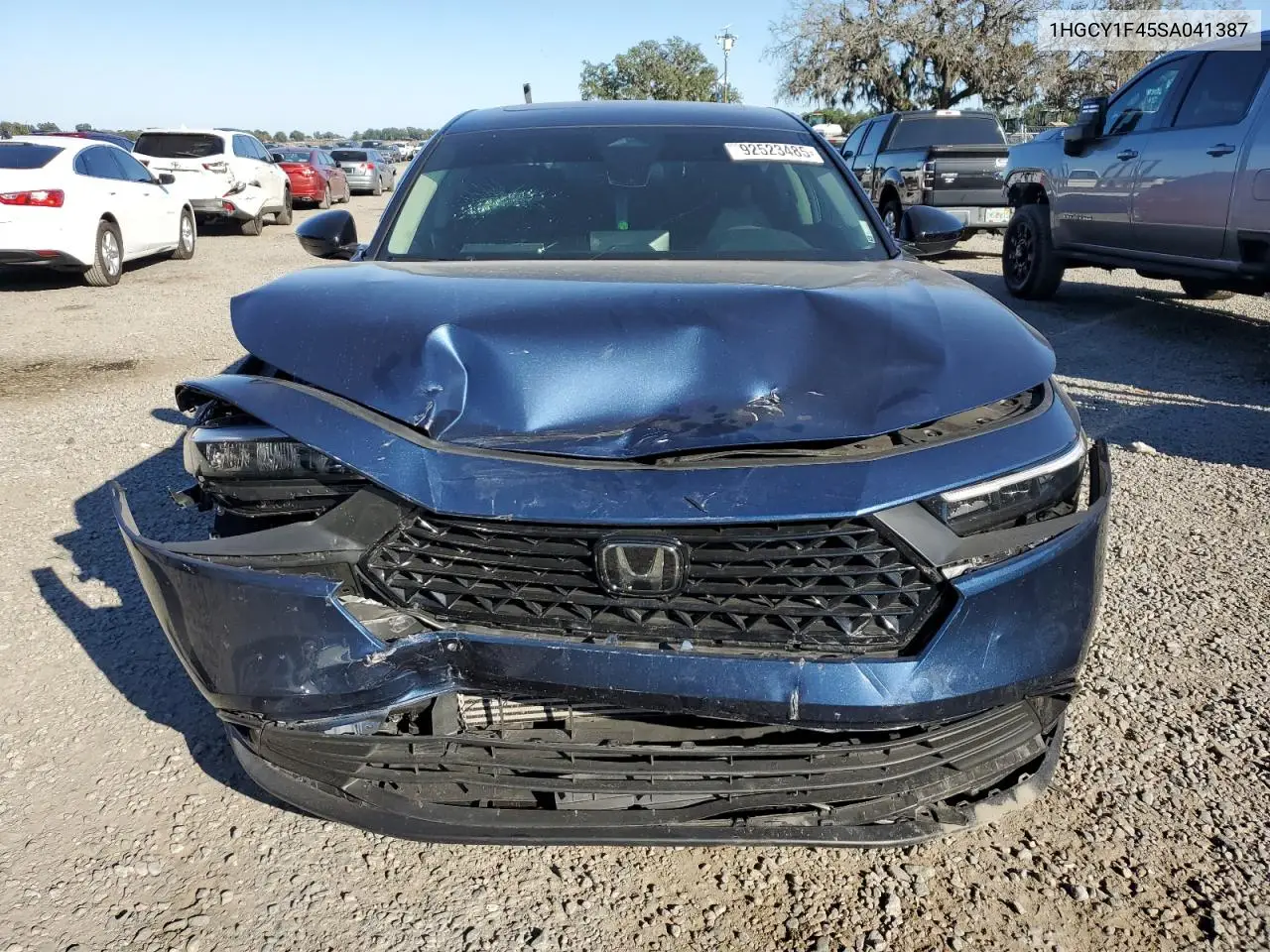 1HGCY1F45SA041387 2025 Honda Accord Se