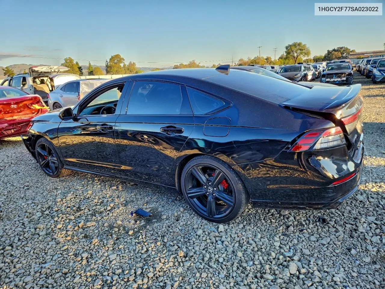 1HGCY2F77SA023022 2025 Honda Accord Hybrid Sport-L