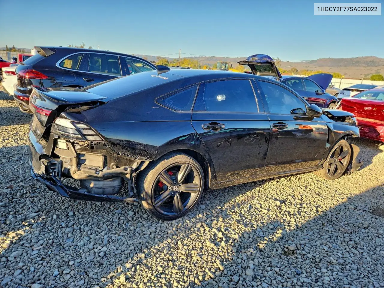 1HGCY2F77SA023022 2025 Honda Accord Hybrid Sport-L