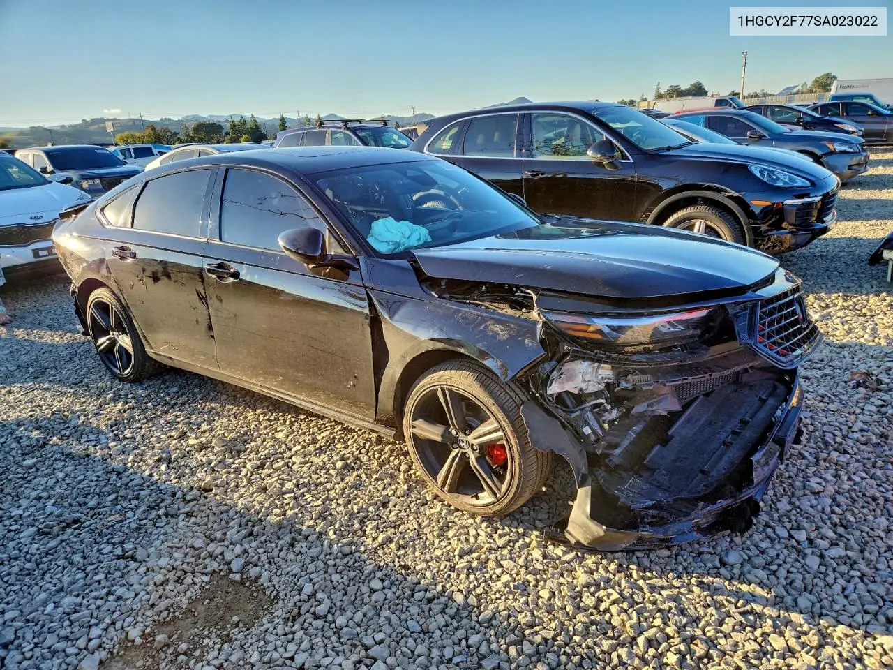 1HGCY2F77SA023022 2025 Honda Accord Hybrid Sport-L