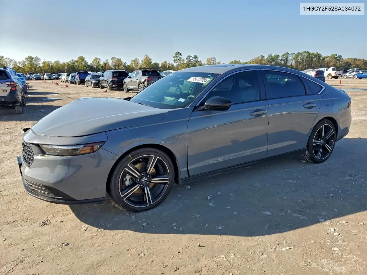 1HGCY2F52SA034072 2025 Honda Accord Hybrid Sport