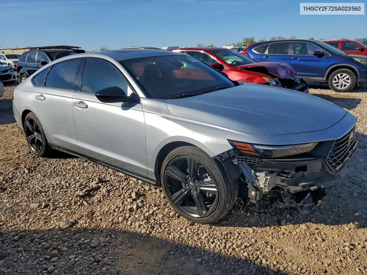 1HGCY2F72SA023560 2025 Honda Accord Hybrid Sport-L