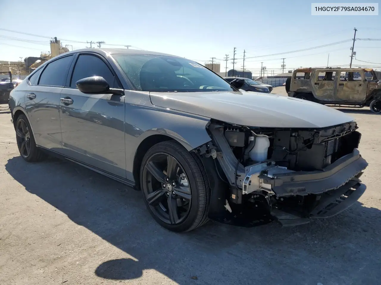 1HGCY2F79SA034670 2025 Honda Accord Hybrid Sport-L