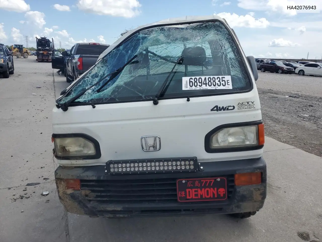 1993 Hond Acty VIN: HA42076943 Lot: 78996915