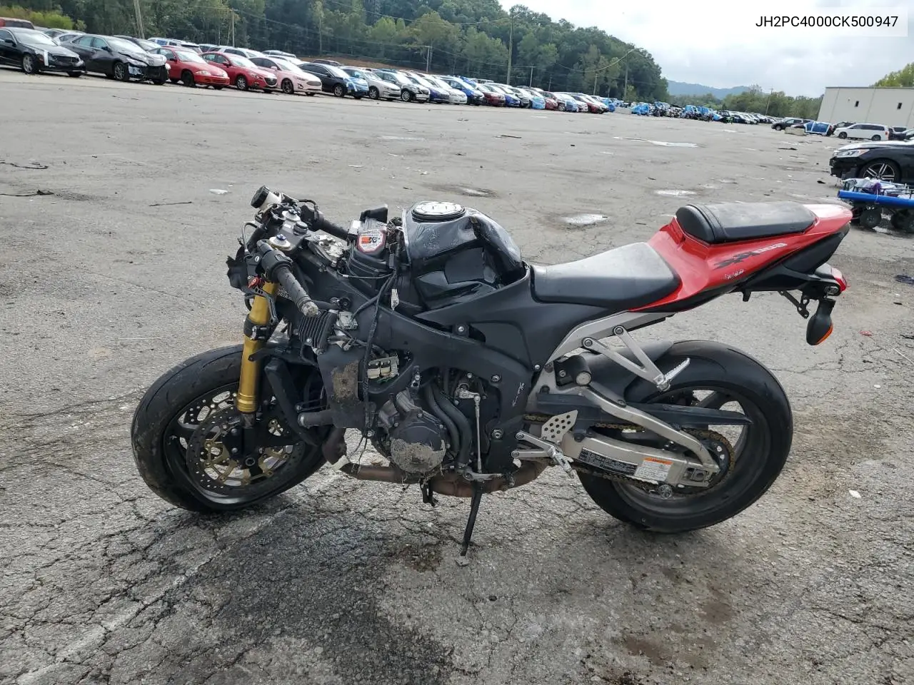 JH2PC4000CK500947 2012 Honda Cb600