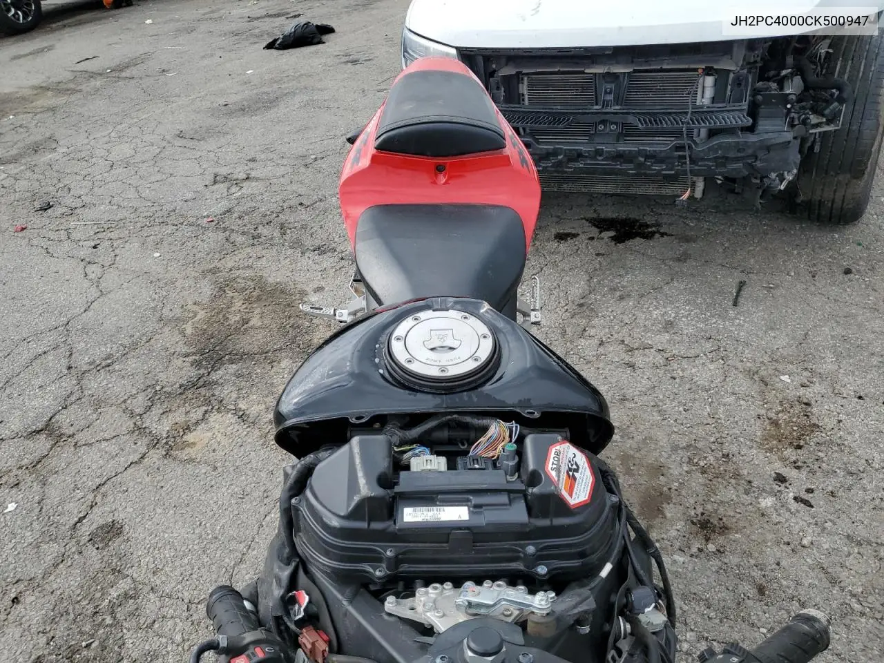 JH2PC4000CK500947 2012 Honda Cb600