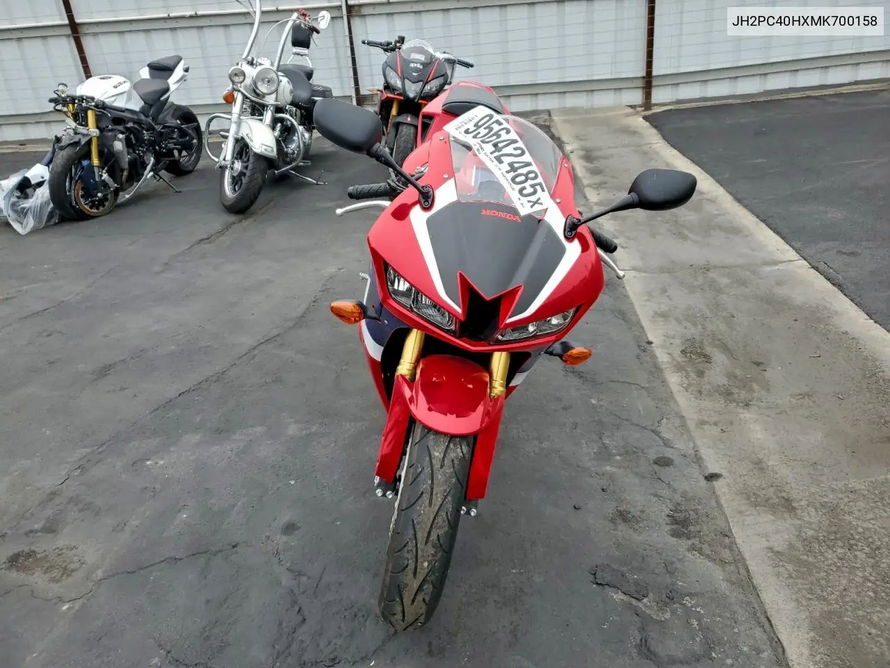 JH2PC40HXMK700158 2021 Honda Cbr600 Rr