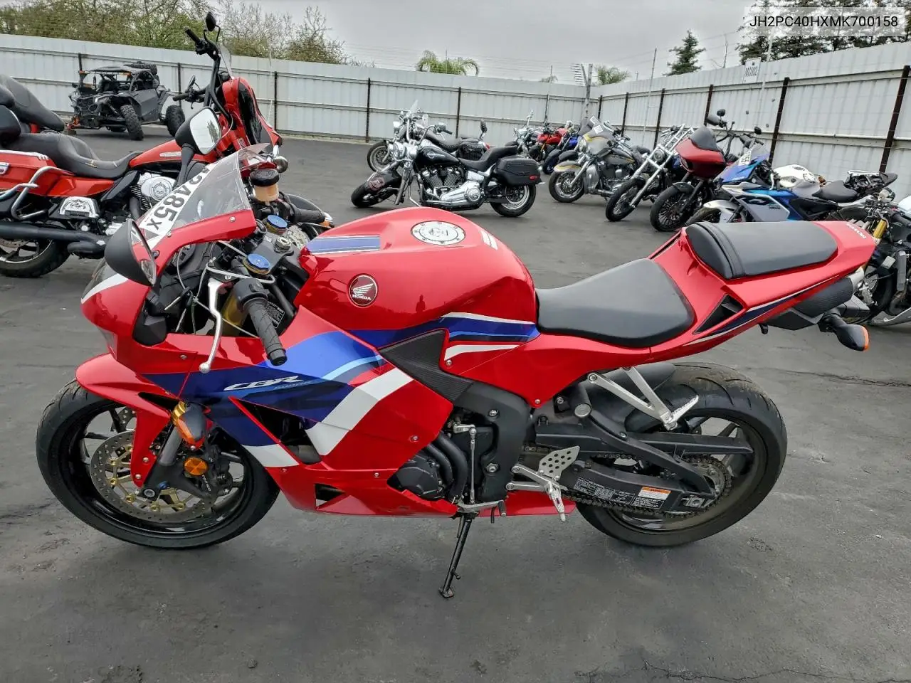JH2PC40HXMK700158 2021 Honda Cbr600 Rr