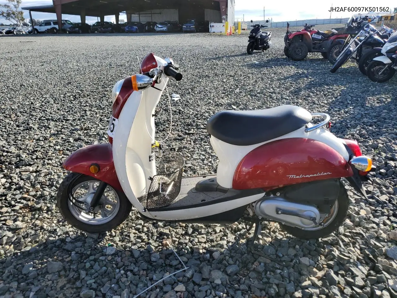 JH2AF60097K501562 2007 Honda Chf50