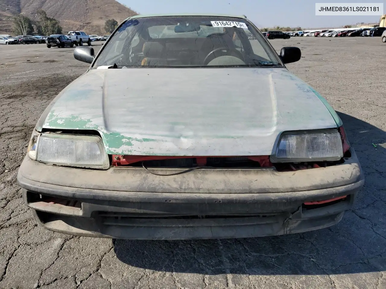JHMED8361LS021181 1990 Honda Civic Crx 1.5 Hf