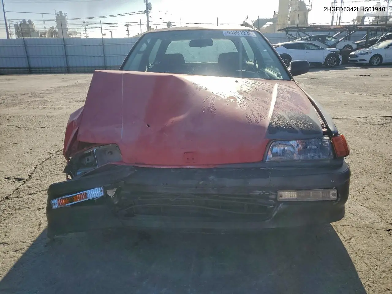 2HGED6342LH501940 1990 Honda Civic
