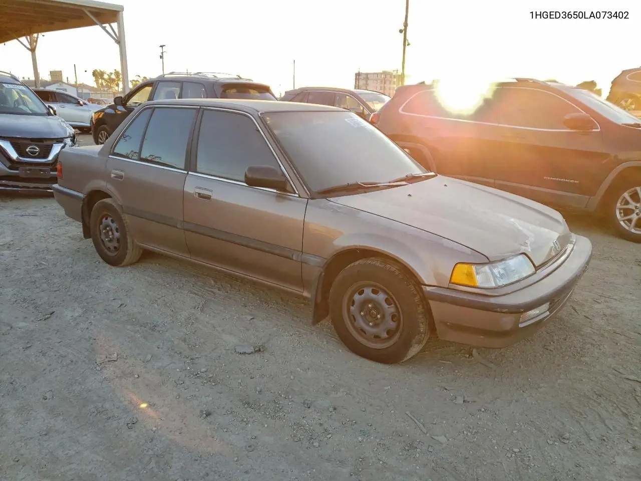1HGED3650LA073402 1990 Honda Civic Lx