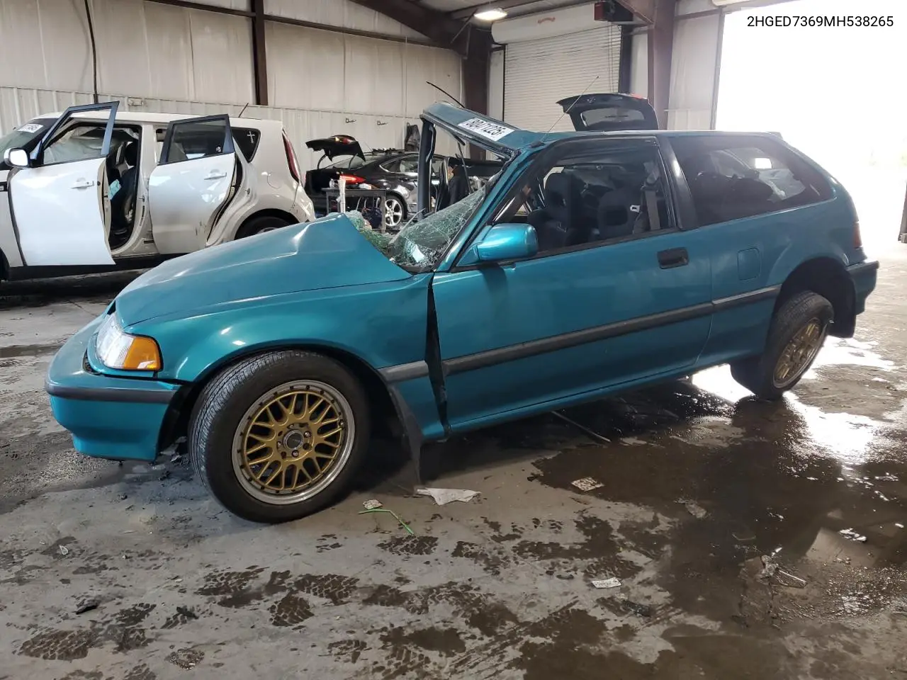 2HGED7369MH538265 1991 Honda Civic Si
