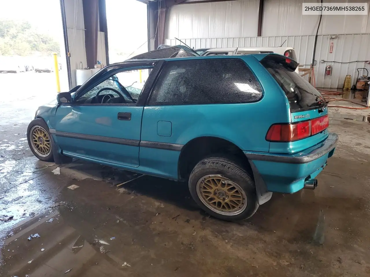 2HGED7369MH538265 1991 Honda Civic Si