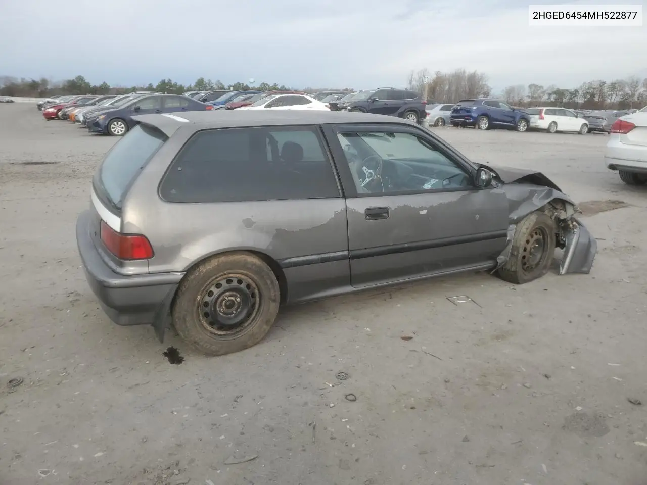 2HGED6454MH522877 1991 Honda Civic Dx