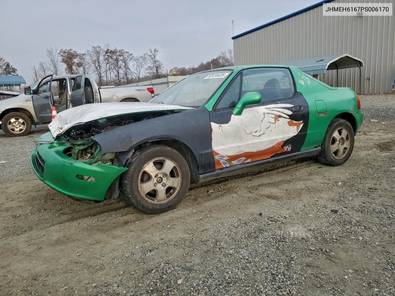JHMEH6167PS006170 1993 Honda Civic Del Sol Si