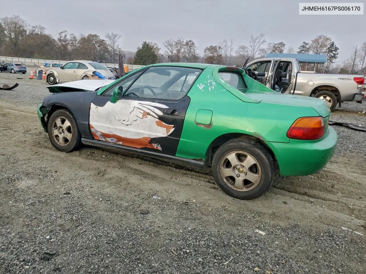 JHMEH6167PS006170 1993 Honda Civic Del Sol Si