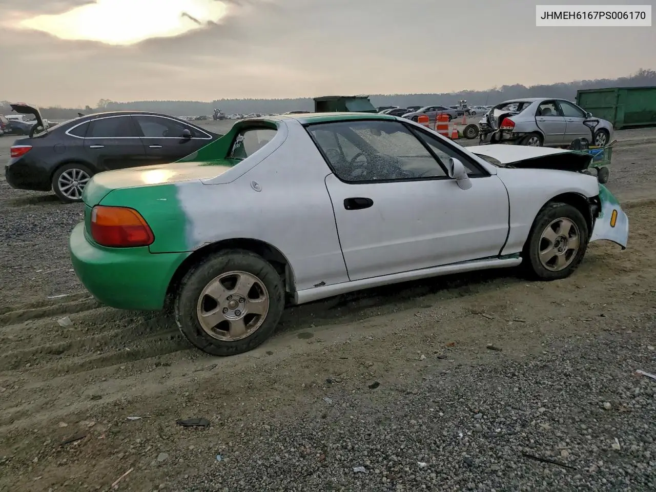 JHMEH6167PS006170 1993 Honda Civic Del Sol Si