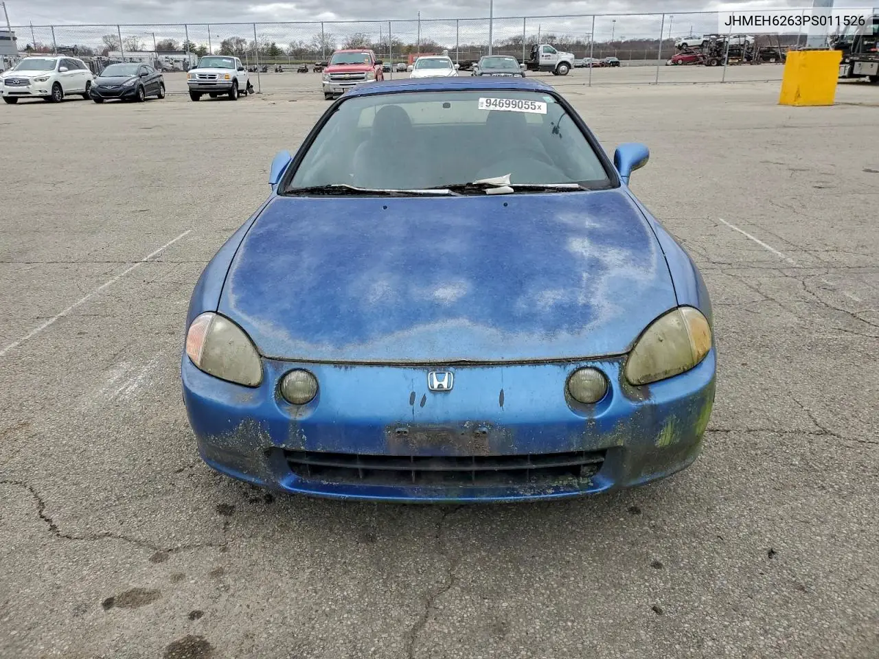 JHMEH6263PS011526 1993 Honda Civic Del Sol Si