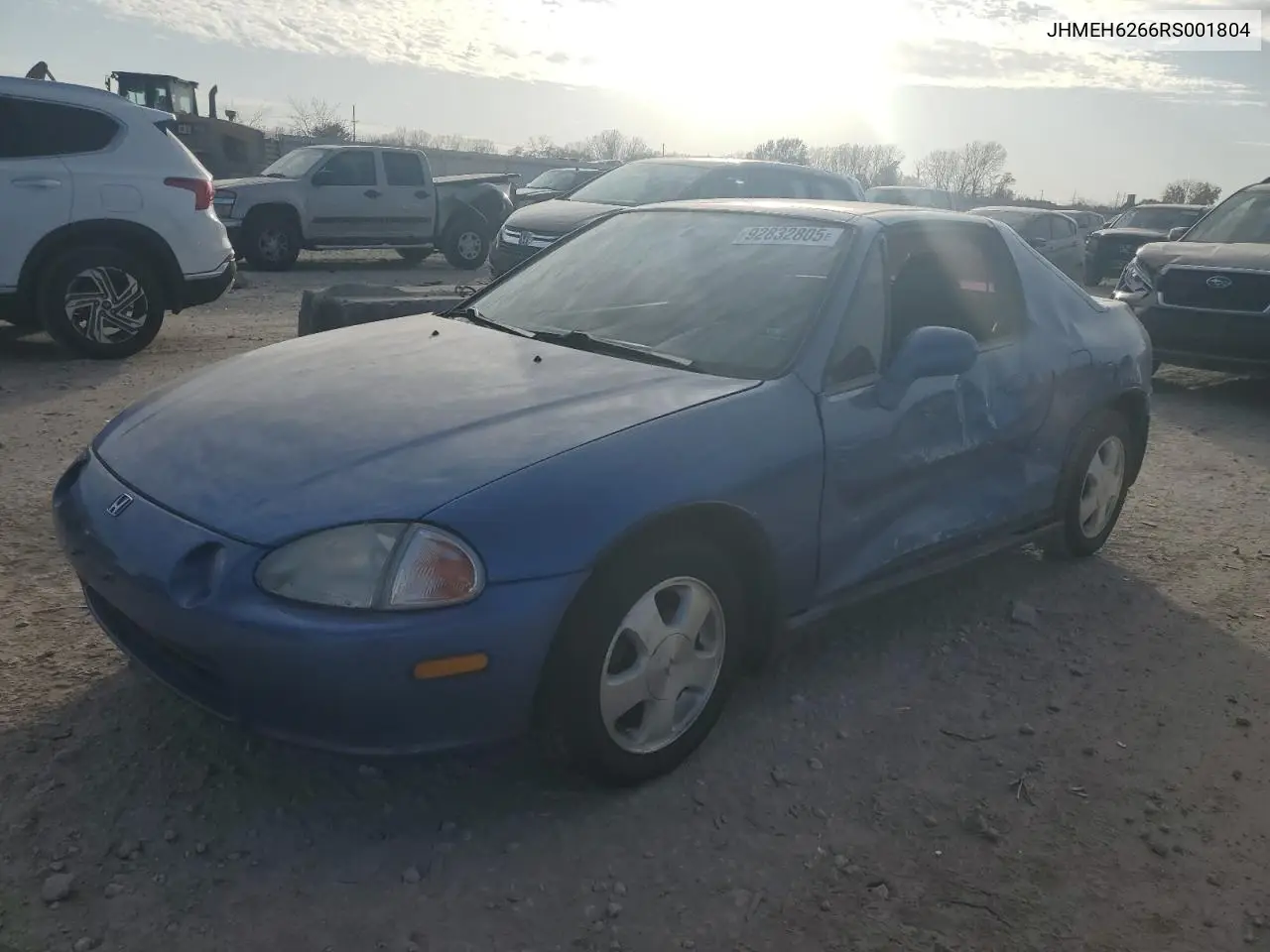 JHMEH6266RS001804 1994 Honda Civic Del Sol Si