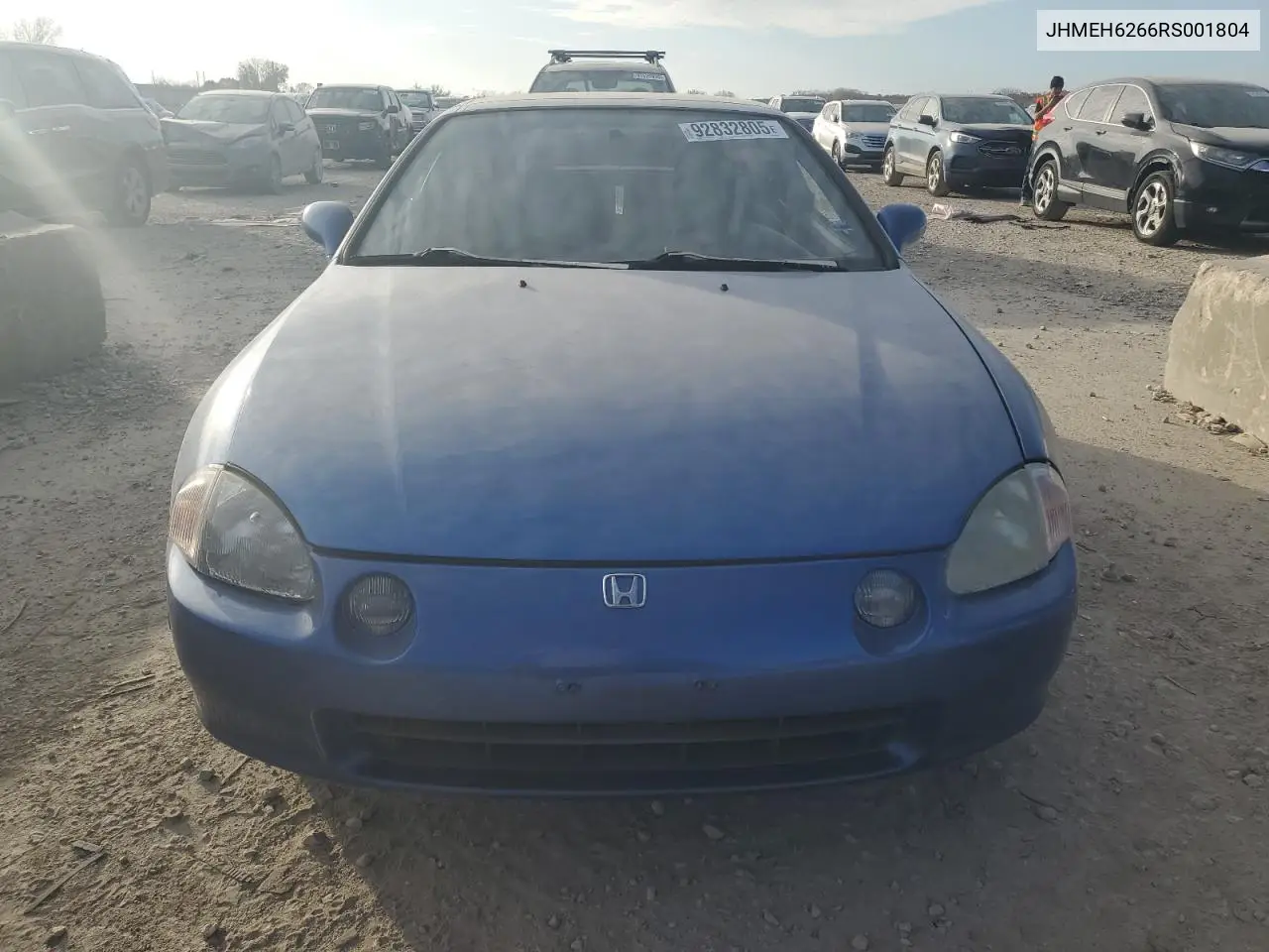 JHMEH6266RS001804 1994 Honda Civic Del Sol Si