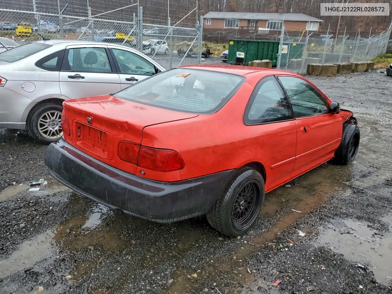 1HGEJ2122RL028572 1994 Honda Civic Dx
