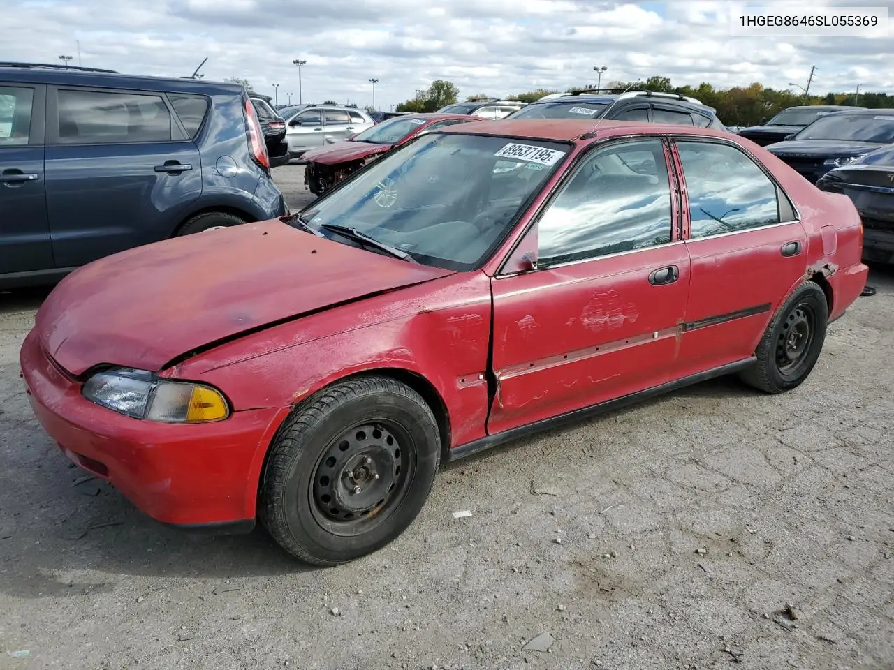 1HGEG8646SL055369 1995 Honda Civic Dx