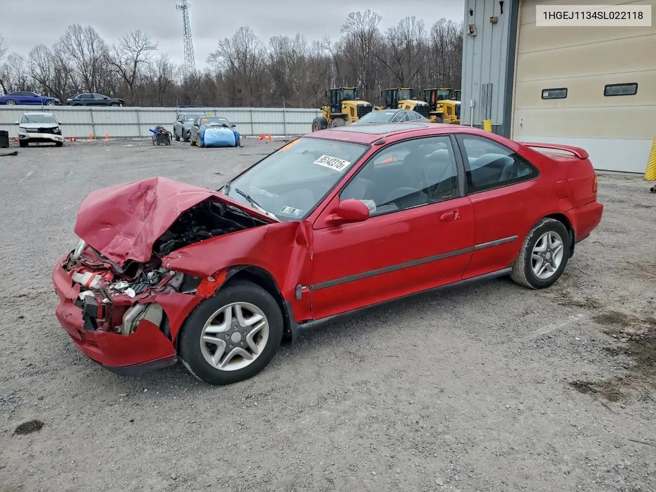 1HGEJ1134SL022118 1995 Honda Civic Ex